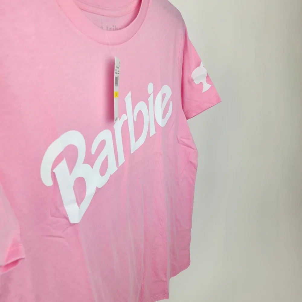 BARBIE T-shirt Pink Women's NWT - Picture 4 of 6